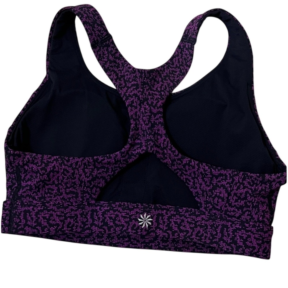 Athleta Women's Colorful Purple Sports Bra, size XS - Picture 4 of 7